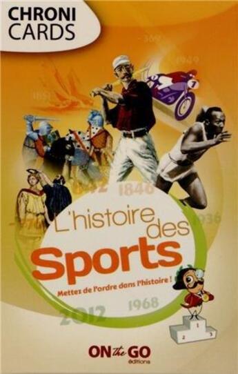 Couverture du livre « L'histoire des sports » de  aux éditions On The Go