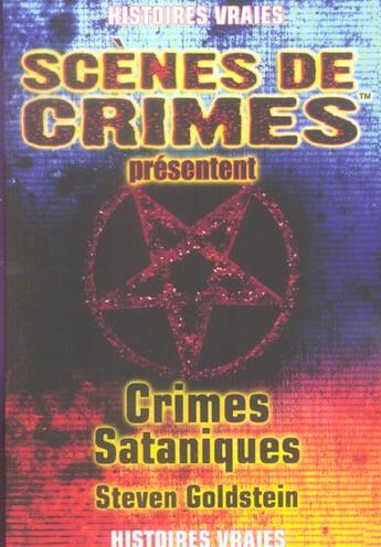 Couverture du livre « Crimes Sataniques N13 » de Goldstein S aux éditions Scenes De Crime