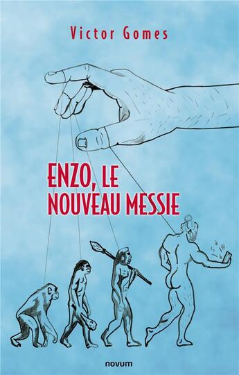 Couverture du livre « Enzo, le nouveau messie » de Victor Gomes aux éditions Books On Demand