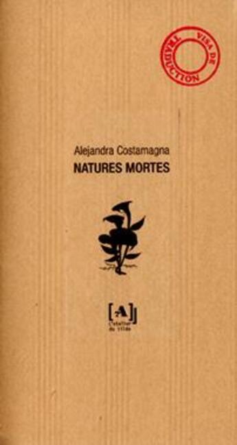 Couverture du livre « Natures mortes » de Alejandra Costamagna aux éditions L'atelier Du Tilde