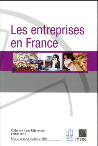 Couverture du livre « Les entreprises en france (édition 2017) » de  aux éditions Insee