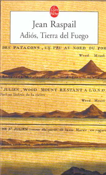 Couverture du livre « Adios, terra del fuego » de Raspail-J aux éditions Le Livre De Poche