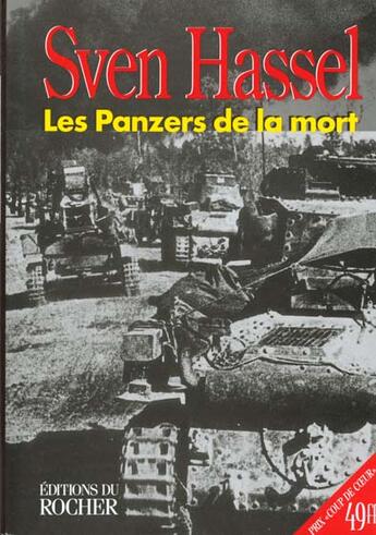 Couverture du livre « Panzers de la mort » de  aux éditions Rocher