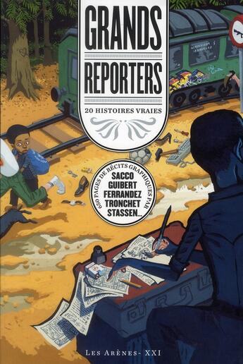 Couverture du livre « Grands reporters » de  aux éditions Arenes