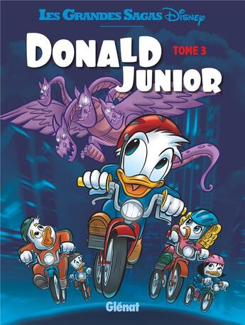 Couverture du livre « Donald junior t.3 » de  aux éditions Glenat