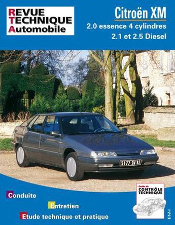 Couverture du livre « Citroen xm - 2.0 essence 4 cylindres » de Etai aux éditions Etai