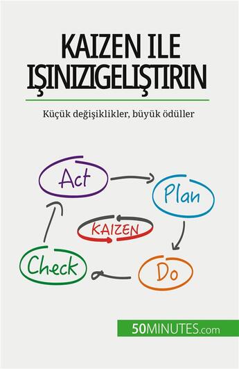 Couverture du livre « Kaizen ile i?inizi geli?tirin : Küçük de?i?iklikler, büyük odüller » de Antoine Delers aux éditions 50minutes.com