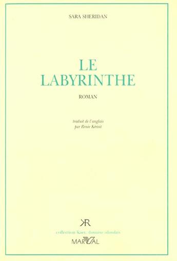 Couverture du livre « Le Labyrinthe » de Sheridan/Sara aux éditions Marval