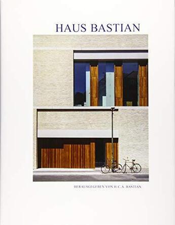 Couverture du livre « David chipperfield architects haus bastian /allemand » de David Chipperfield A aux éditions Walther Konig