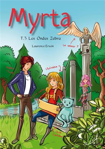 Couverture du livre « MYRTA Tome 3 : les ondes zebra » de Laurence Erwin et Mandar et Brand Alexander aux éditions Au Loup