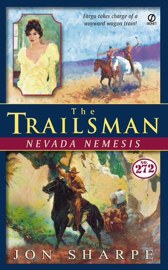 Couverture du livre « Trailsman #272, The: Nevada Nemesis » de David Robbins aux éditions Penguin Group Us