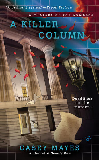 Couverture du livre « A Killer Column » de Mayes Casey aux éditions Penguin Group Us