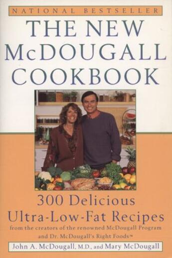 Couverture du livre « The New McDougall Cookbook » de Mcdougall Mary aux éditions Penguin Group Us