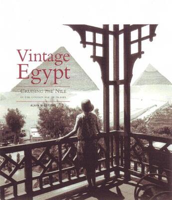 Couverture du livre « Vintage Egypt » de Alain Blottiere aux éditions Flammarion