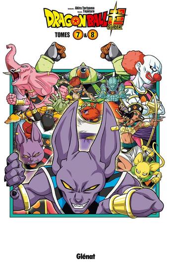 Couverture du livre « Dragon Ball Super : coffret vol.4 : Tomes 7 et 8 » de Akira Toriyama et Toyotaro aux éditions Glenat
