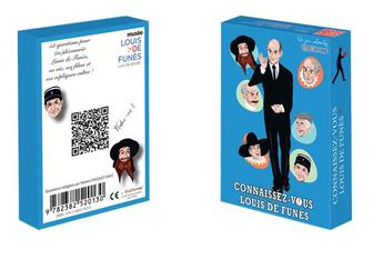 Couverture du livre « Connaissez-vous Louis de Funès ? » de Marine Pasquet-Saez aux éditions Quizhistorik'