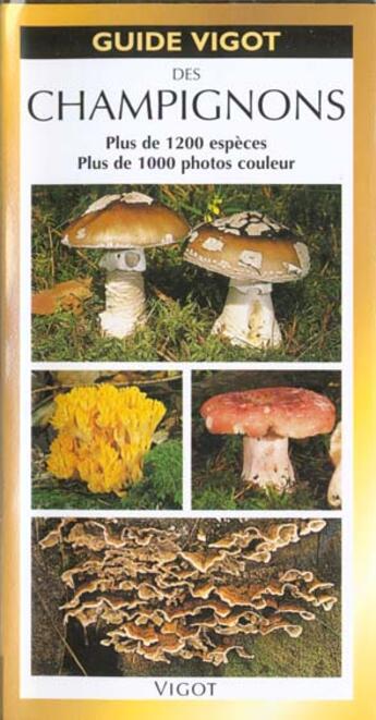 Couverture du livre « Les champignons » de Ewald Gerhardt aux éditions Vigot