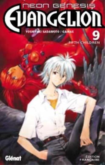 Couverture du livre « Evangelion ; neon genesis Tome 9 : fifth children » de Yoshiyuki Sadamoto aux éditions Glenat