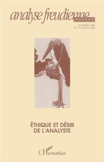 Couverture du livre « Ethique et desir de l'analyste » de  aux éditions L'harmattan