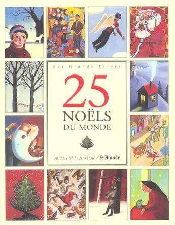 Couverture du livre « 25 Noël du monde » de  aux éditions Actes Sud