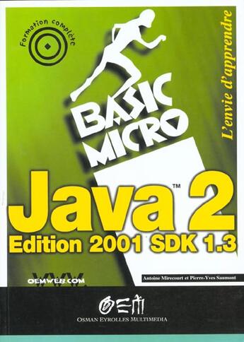 Couverture du livre « Java 2 » de Pierre-Yves Saumont aux éditions Osman Eyrolles Multimedia