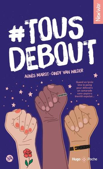 Couverture du livre « Tous debout » de Cindy Van Wilder et Agnes Marot aux éditions Hugo Poche