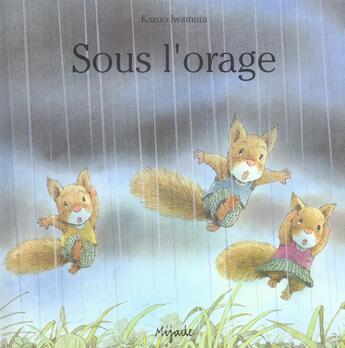 Couverture du livre « Un orage d'été » de Kazuo Iwamura aux éditions Mijade