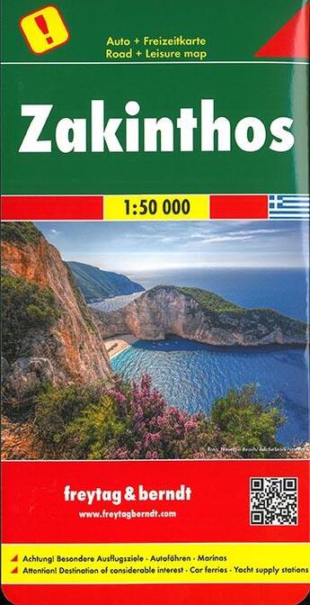 Couverture du livre « Zakinthos » de  aux éditions Freytag Und Berndt