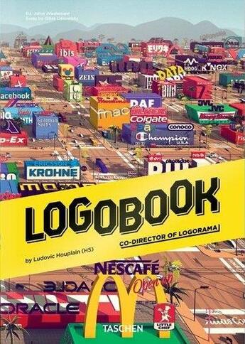 Couverture du livre « Logobook » de Ludovic Houplain aux éditions Taschen