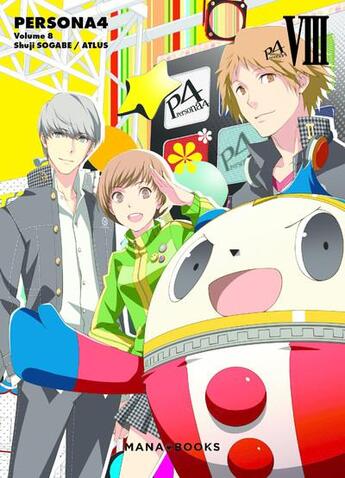 Couverture du livre « Persona 4 Tome 8 » de Atlus et Shuji Sogabe aux éditions Mana Books