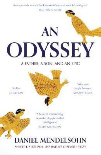 Couverture du livre « AN ODYSSEY - A FATHER, A SON AND AN EPIC » de Daniel Mendelsohn aux éditions William Collins