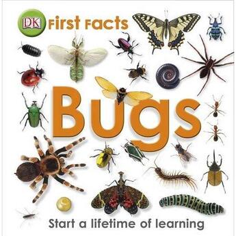 Couverture du livre « First facts bugs » de  aux éditions Dk Children