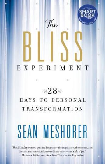 Couverture du livre « The Bliss Experiment » de Meshorer Sean aux éditions Atria Books