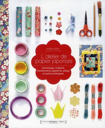 Couverture du livre « L'atelier de papier japonais » de  aux éditions Marabout