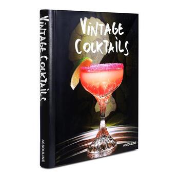 Couverture du livre « Vintage cocktails anglais » de Van Flandern Brian aux éditions Assouline