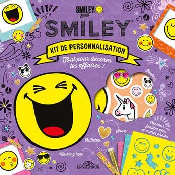 Couverture du livre « Smiley - kit de personnalisation » de Smileyworld aux éditions Les Livres Du Dragon D'or