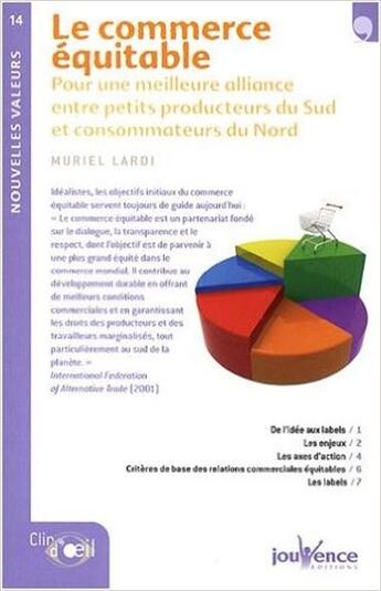 Couverture du livre « Le commerce equitable » de Lardi Muriel aux éditions Jouvence