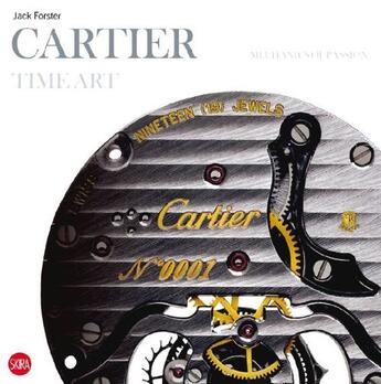 Couverture du livre « Cartier time art » de Laziz Hamani et Jack Forster aux éditions Skira-flammarion