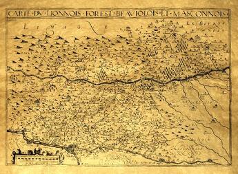 Couverture du livre « Le lionnois et beaujolois en 1610 » de  aux éditions Antica