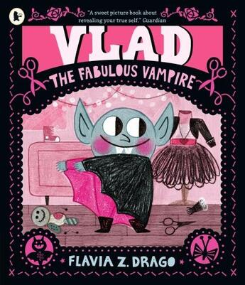 Couverture du livre « Vlad, the fabulous vampire » de Flavia Z. Drago aux éditions Walker Books