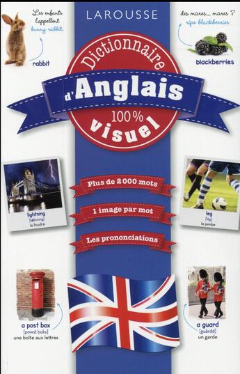 Couverture du livre « Dictionnaire visuel francais-anglais » de  aux éditions Larousse