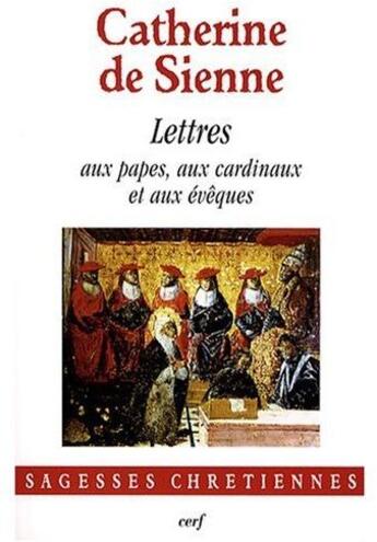 Couverture du livre « Les lettres, 1 » de Catherine De Sienne aux éditions Cerf
