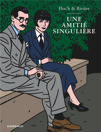 Couverture du livre « Une amitié singulière » de Francois Riviere et Floc'H aux éditions Dargaud