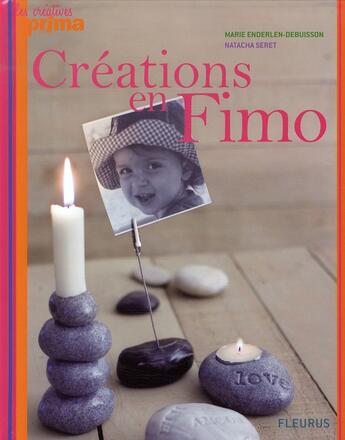 Couverture du livre « Créations en fimo » de Seret aux éditions Mango