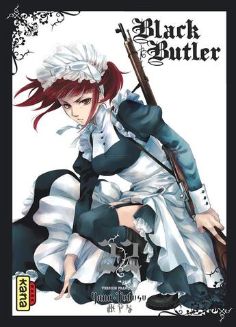 Couverture du livre « Black butler Tome 22 » de Yana Toboso aux éditions Kana