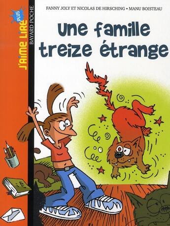 Couverture du livre « Une famille treize étrange » de  aux éditions Bayard Jeunesse