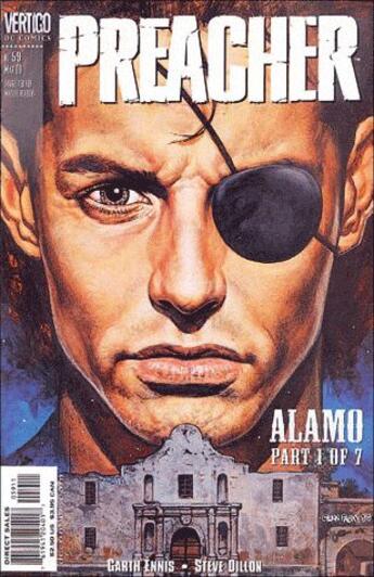 Couverture du livre « Preacher t.9 : Alamo part 1 of 7 » de Garth Ennis et Steve Dillon aux éditions Panini