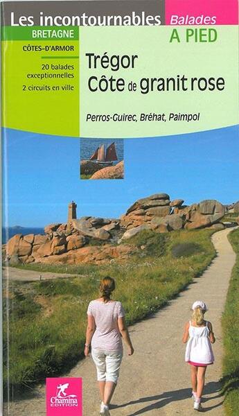 Couverture du livre « Tregor cote de granit rose » de Herve Milon aux éditions Chamina