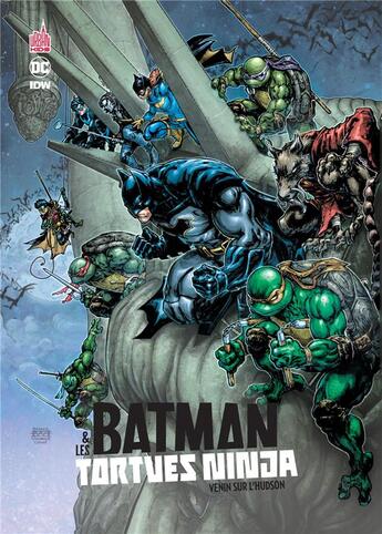 Couverture du livre « Batman & les Tortues Ninja Tome 2 : venin sur l'Hudson » de James Tynion et Freddie E. Williams Ii aux éditions Urban Comics