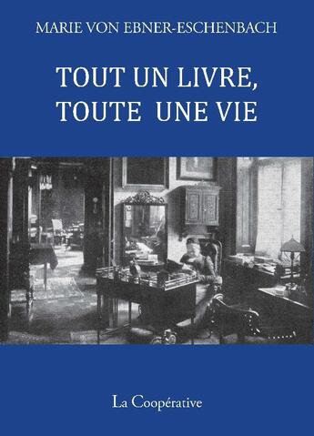 Couverture du livre « Aphorismes » de Marie Von Ebner-Eschenbach aux éditions La Cooperative